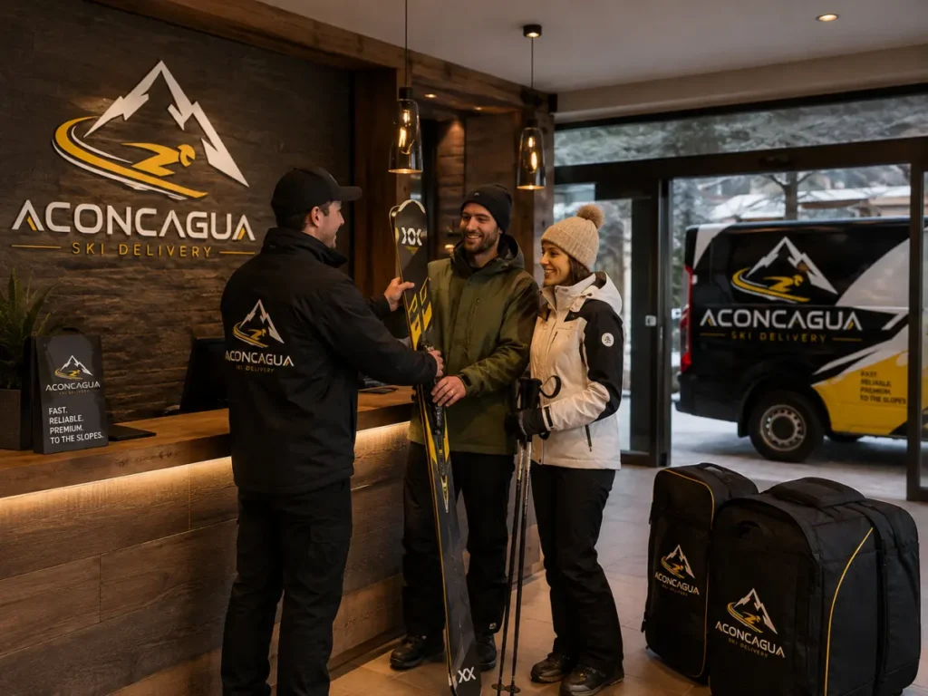 Luggage and equipment delivery in Andorra